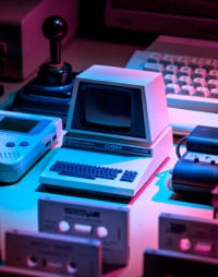 Retro PC setup